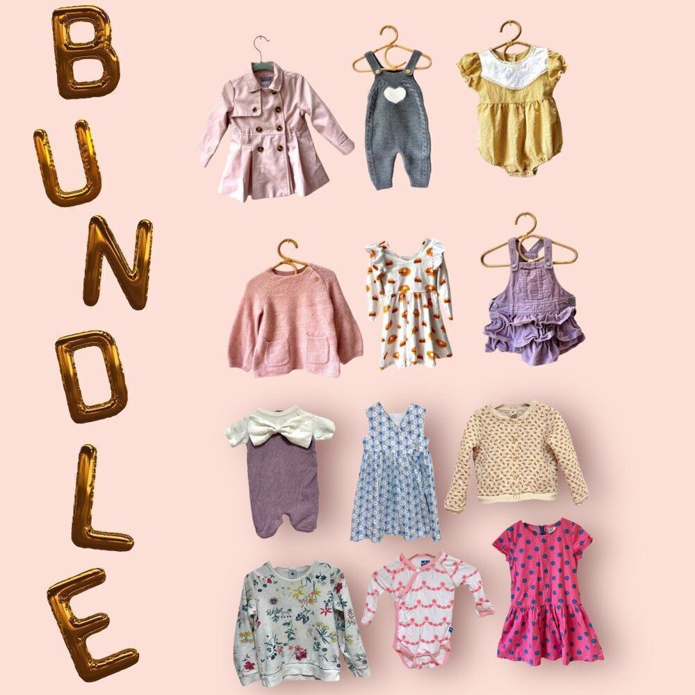 Baby Clothes Mixed lot you chose size and vibes 0-3M 3M 6M 12M 12-18M